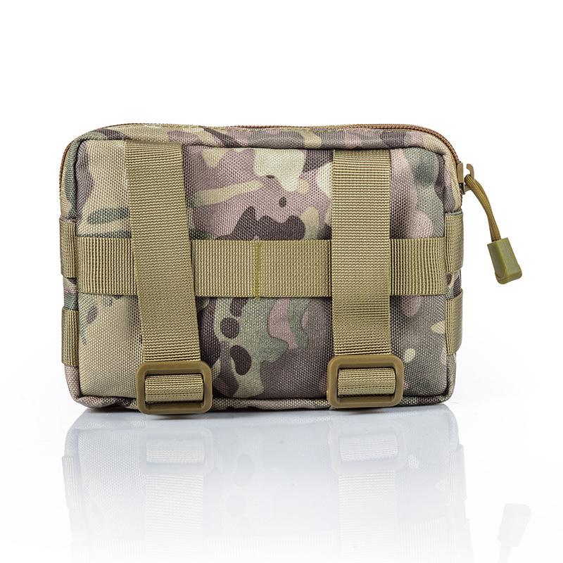 600D Tactical Waist Bag: Multi-Function Molle Camouflage EDC Tool and Phone Bag