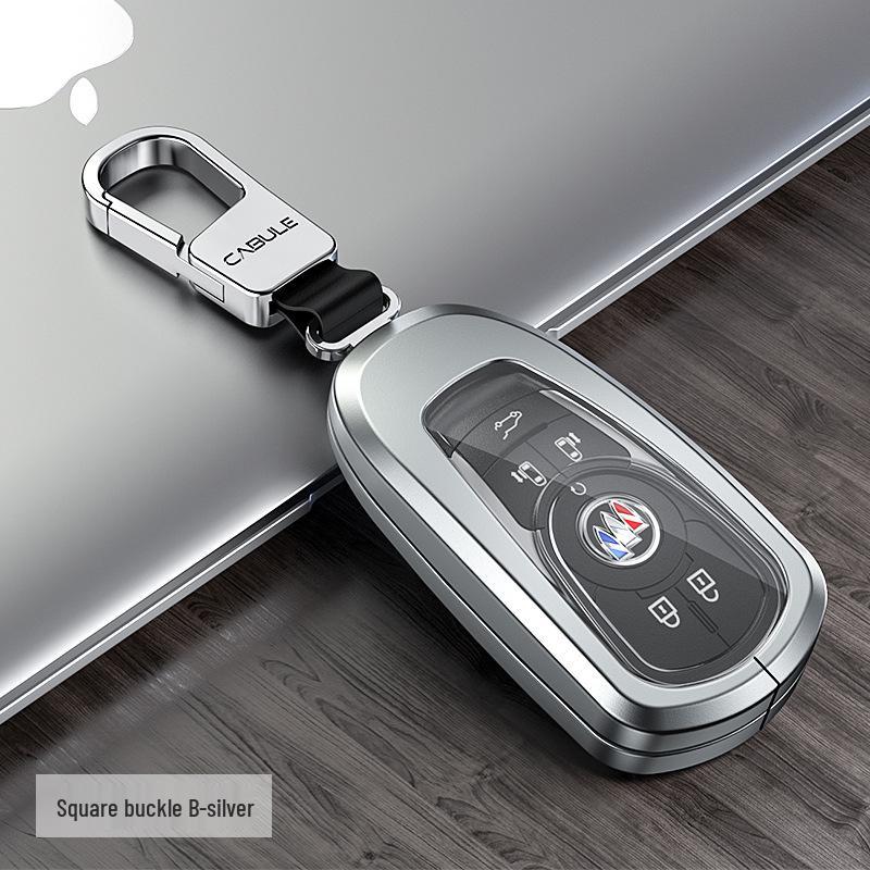 Buick Regal/LaCrosse/Envision/Enclave/GL6/GL8 Aluminum Key Case Cover Set
