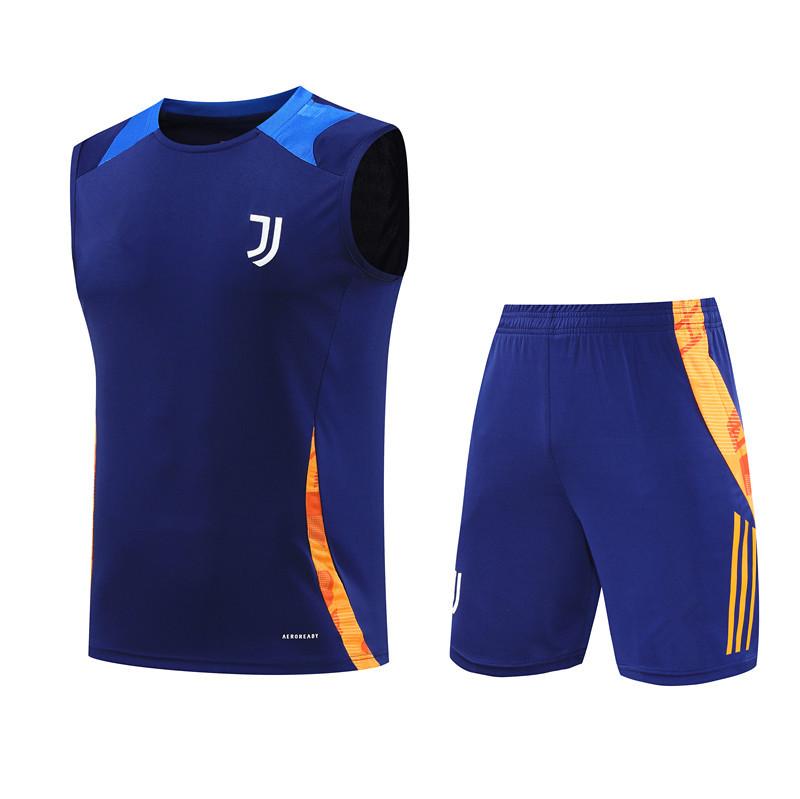 Juventus Semi-Zipper Long-Sleeved Short-Sleeved Training Clothes Sports T-Shirt Pre-Game Warm-Up Vest Football Jersey