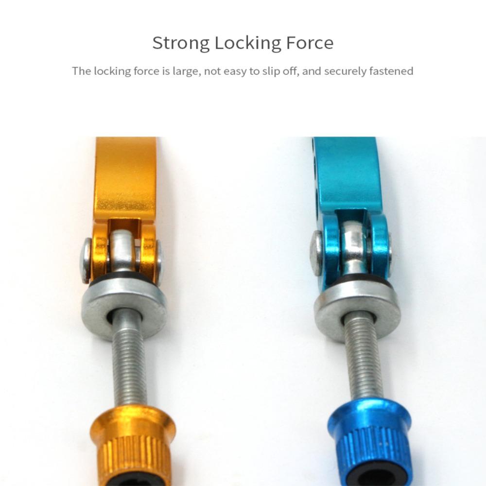Quick Release Seat Post Clamp Wear-resistant Seat Tube Clamp Bike Seat Clamp  Bicycle Parts