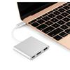 Type-C To HDMI 3-in-1 4K Converter Aluminum Case 3.0 PD Charging Adapter Docking Station HD USB