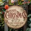 Christmas Holiday Metal Tin Sign Farmhouse Wall Art Rustic Decor Indoor Outdoor
