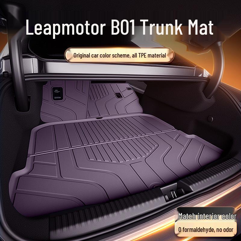 Leapmotor B01 TPE2026 Trunk Mat - New Car Interior Carpet Accessory