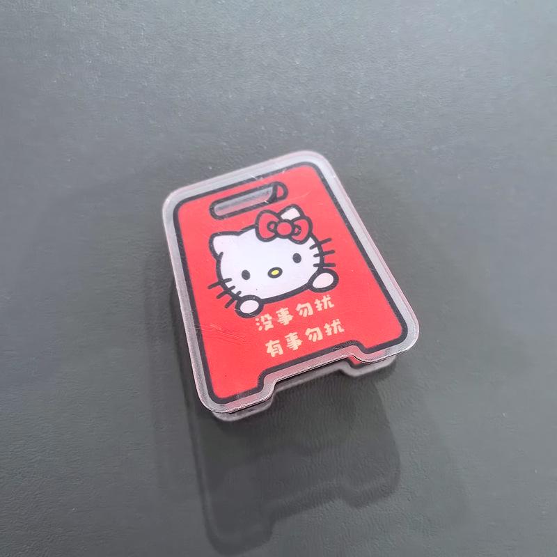 KT Cat Double-Sided Acrylic Cartoon Folder Clips