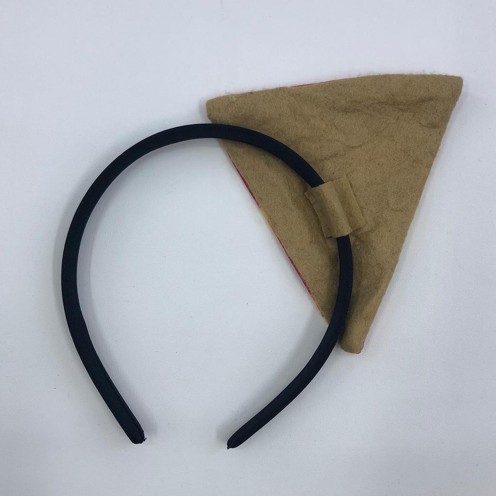 Carnival Pizza Headband Christmas Carnival Decoration Fast Food Headband Adult Carnival Headband Party Festive Hairband