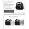 Portable Small Women Shoulder Bags Travel Multi-Layer Classic Soft Surface Vintage
