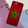 Morocco Moroccan Flag Silicone Case For iPhone 17 15 14 13 12 11 Pro Max 16 Plus 12 13 Mini 16e 17 Air Back Cover