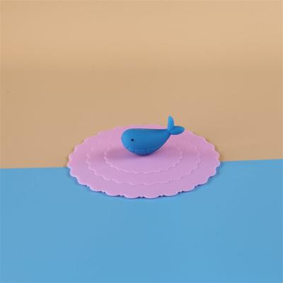 Food-grade Universal Cup Lid Soft Cover Dust-proof Cover Cartoon Fruit Wave Versatile for Daily Use