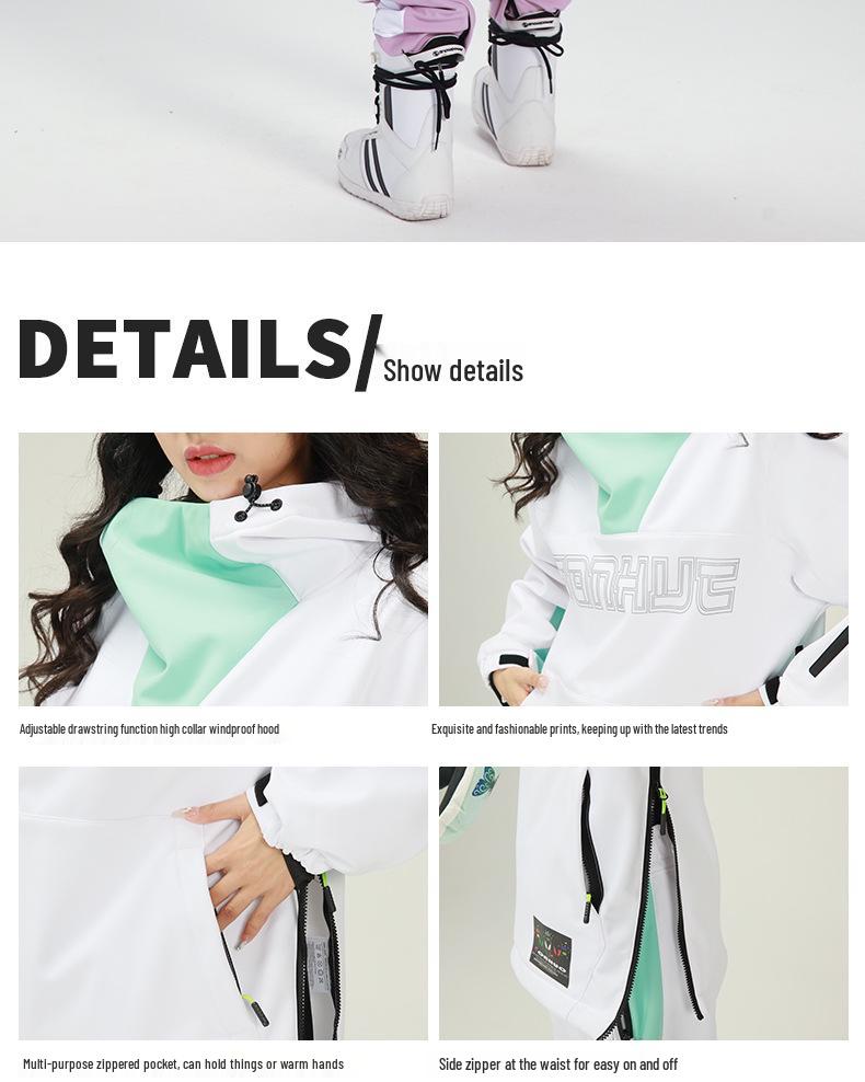 2023 Winter Ski Suit Set: Windproof, Waterproof, Thickened Warmth for Men & Women