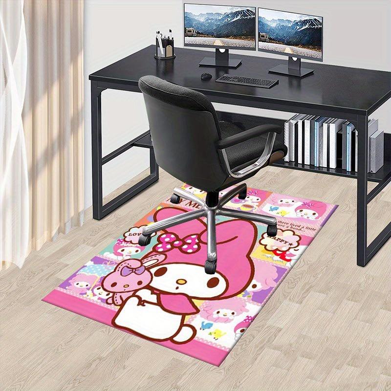 

1pc Sanrio Melody Mermaid Printed Office Carpet Rectangle Rug Under The Table,Perfect Room Decor for Living Room, Bedroom, Kitchen, Non-slip Floor Mat 60cm by 90cm