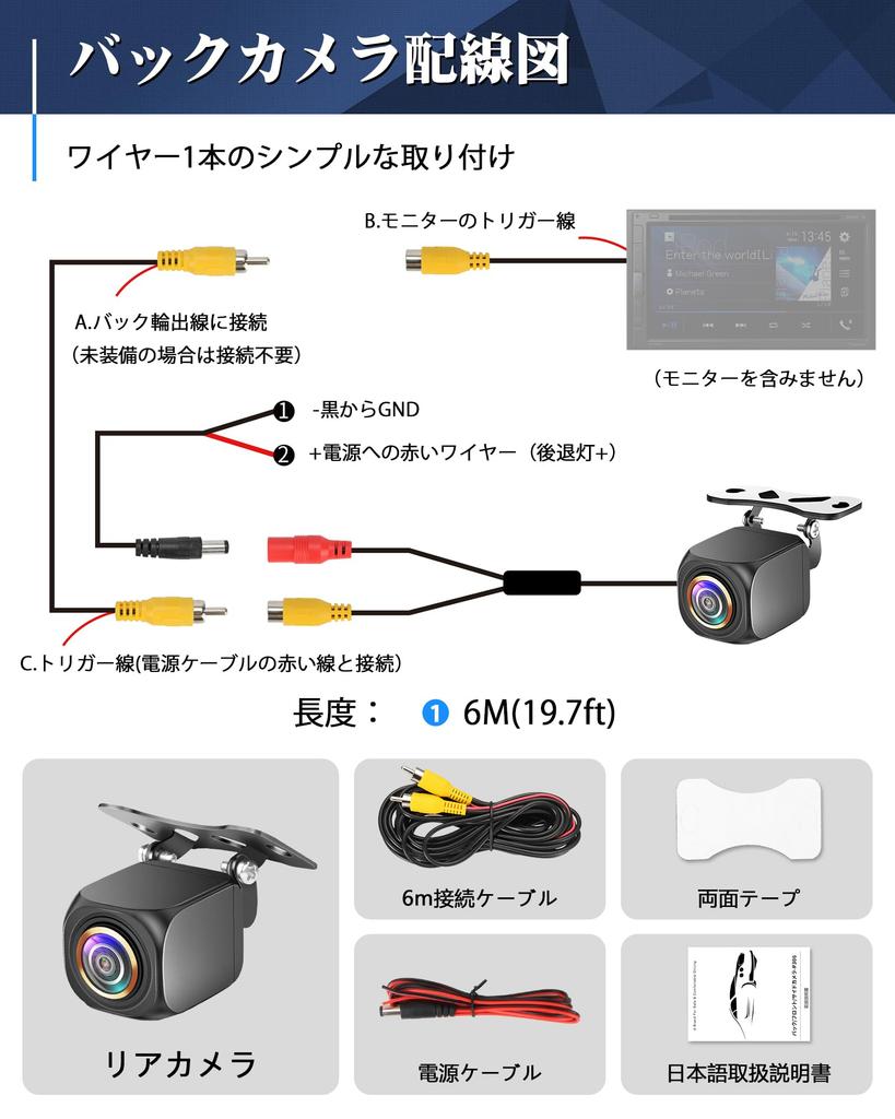 Rear Camera, Car Rear Camera, AHD 720P, CVBS, NTSC/AHD, Dual Compatible, 1 Million Pixels,