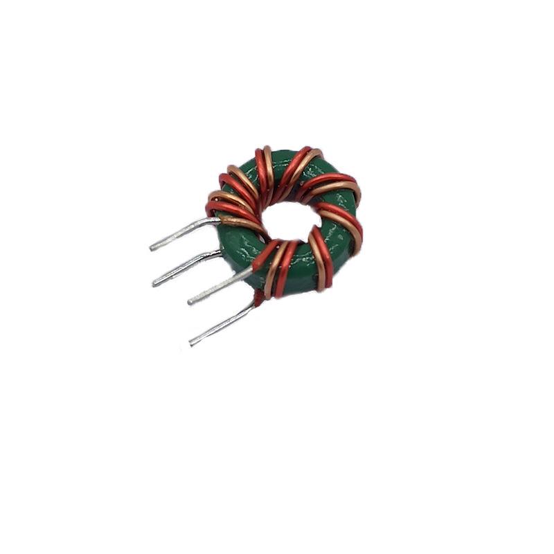 Magnetic Ring Coil T9*5*3, 0.5mm Wire, 3A Double Wire, 8 Turns, 200UH 300uH Common Mode Inductor