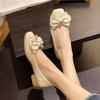 French soft-soled single shoes women's 2025 spring and summer new models with skirts Mary Jane small leather shoes women's shallow soft-soled shoes