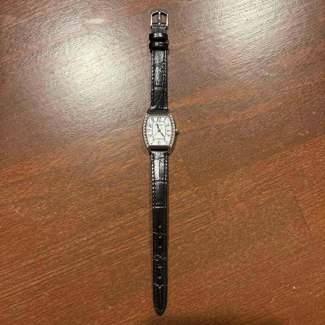 Riviera Analog Clock Silver/Black