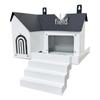 Outdoor Garden Squirrel Feeder: Metal Craft for Courtyard Landscaping