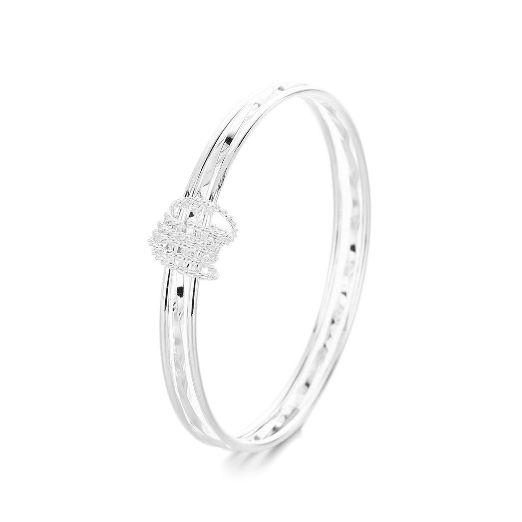 Three Lives Three Worlds Multi-Circle Bracelet: Women's Ethnic Style Bangle, Versatile High-End Fashion