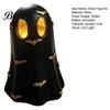 Niche Home Decor Halloween Ghost Decoration, Cute Light Up Figurine, Spooky Resin Room Accessories Statue with LED for Shelf Mantel Indoor Gift