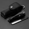 Luxury Ultra-thin Portable Nail Clippers Mantis Shape 9*1.5*1.9mm Finger Black Nail Clippers Set