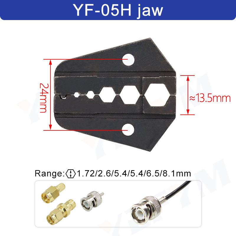 YF Electrician Hand Tool: Crimping Pliers Head for Cold Press Terminals