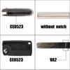 2/3 pulsanti per Peugeot 207 307 308 407 607 807 per Citroen C2 C3 C4 C5 C6 Custodia chiave telecomando automatica Va2/Hu83 CE0523 CE0536