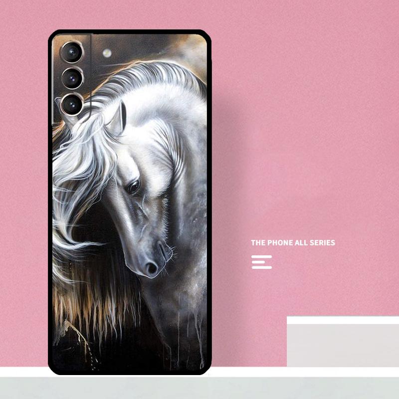 

Domineering Cool Horse Phone Case For Samsung Galaxy S25 S26 Ultra S20 S21 S22 S23 S24 S10 Plus S25 FE Cover Coque Galaxy S20Ultra