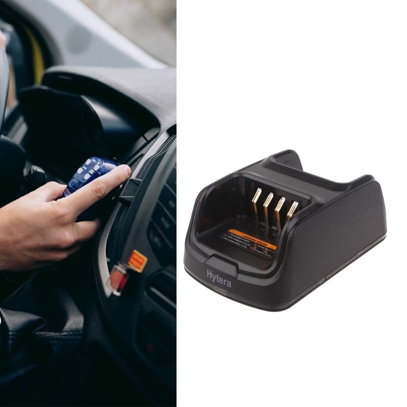 Desktop Chargers for Hytera PD705, PD785, PT580H, PD405, PD505, PD565, PD605, PD685, PD985, PD795, BL200 Two Way Radio