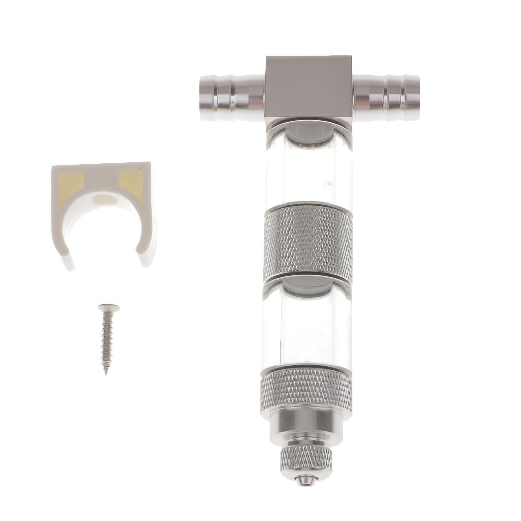 

Glass CO2 Diffuser Atomizer Bubble Counter Carbon Dioxide Reactor Equipment for Aquarium System 16mm