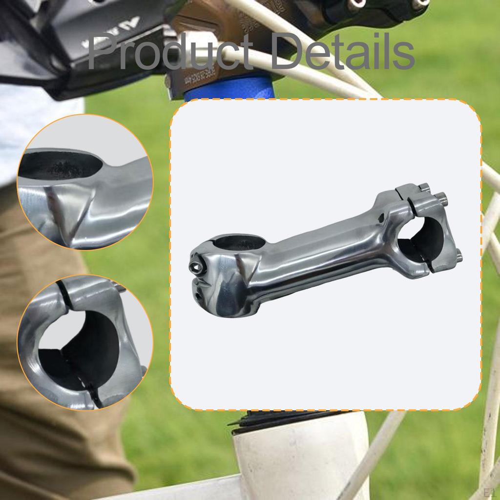 Stem Accessories Easy To Install Component High Quality, Handlebar Diameter of 25.4 Mm Replace