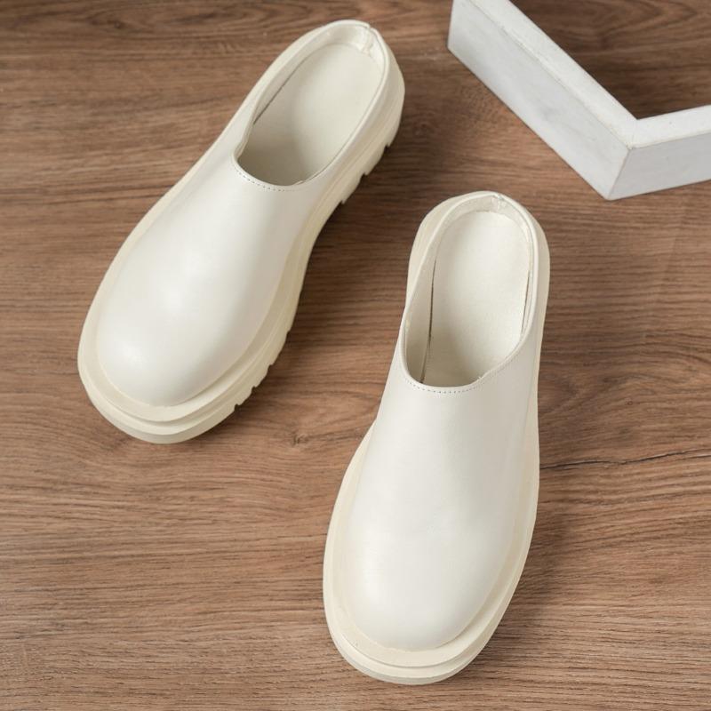 Mules Boty Dámské Baleríny Platformové Pantofle 2025 Trend Nové Letní Ležérní Sandály Slingback Dámské Tenisky Značkové Žabky