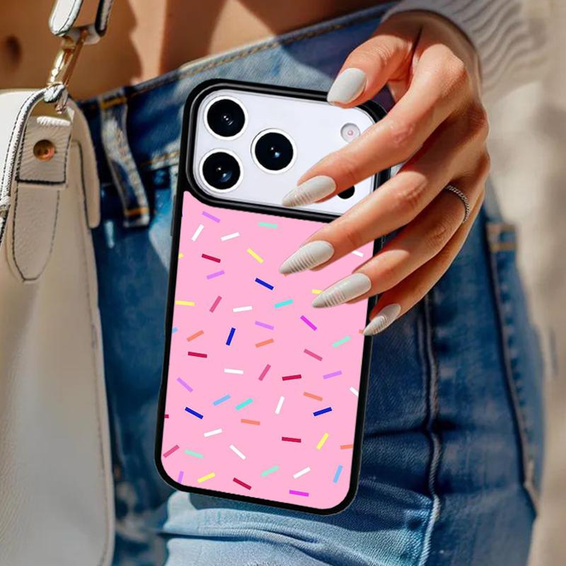 Spotty Sprinkle Aesthetic Phone Case For iPhone 17 Air 14 15 13 12 Max Cover For Apple 16e 11 Pro Max Plus Coque