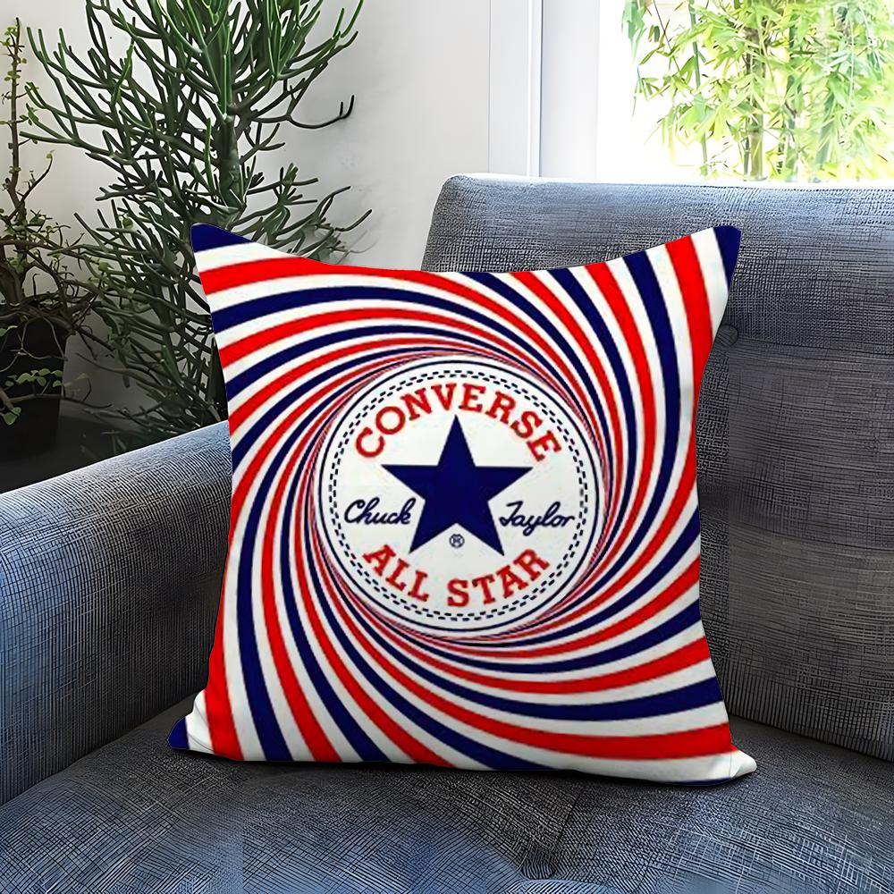 

Fashion C-ConverseS Cushion Cover Comfortable Reversible Pillow Cover Ideal for Car Sofa Bedroom & Beyond 30X30cm