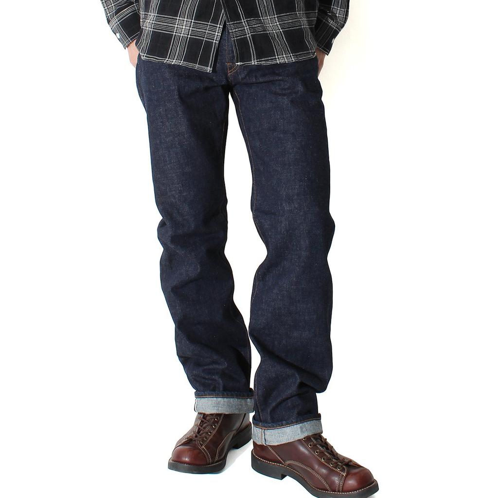 Kojima Jeans 15oz Selvedge Straight Denim Size Indigo Bottoms, Men's, 34,