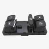 Car Window Lifter Power Window Switch Master Window Control Button Compatible for VW Jetta Tiguan Golf GTI MK5 MK6 Passat B6 CC Seat Leon MK2