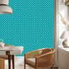 Dots Wallpaper, Fine Detail, Turquoise for Living Room and Bedroom 50x1000
