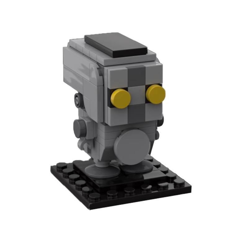 Building Block Compatible With 64850 Planet Series Bounty Hunter Kate Bain & Todd Square Head