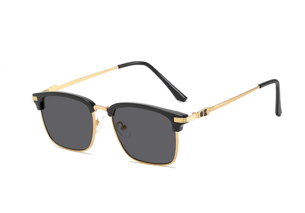 New European and American men's and women's retro sunglasses, square sunglasses men's glasses sunglasses