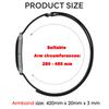 Nylon Armband for Google Fitbit Air Straps Metal Frame Fitness Tracker Accessories Replacement Bicep Band for Google Fitbit  Air