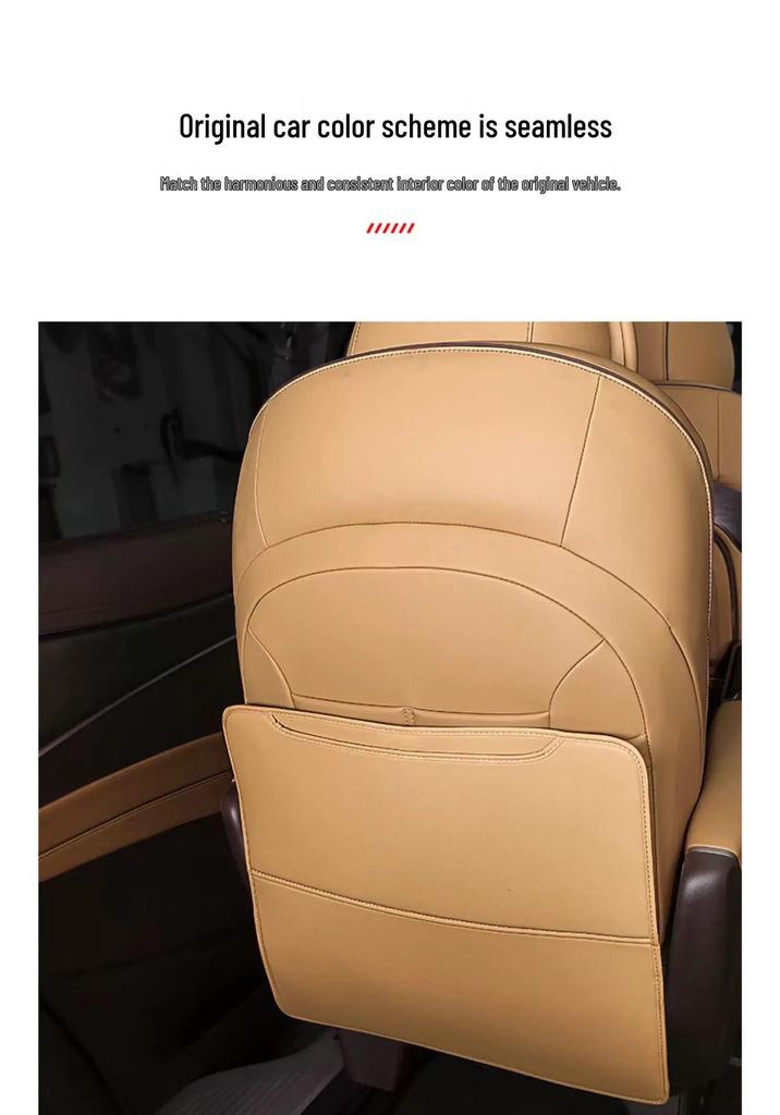 2022-2025 Denza D9 Rear Seat Kick Mats and Back Protection Pad Cover