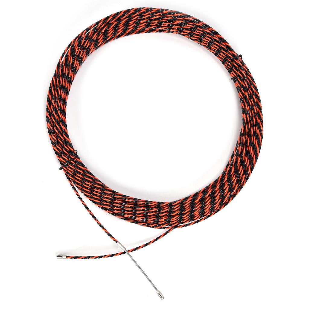 Cablu de Oțel 50m Acoperit cu Plastic Rezistent la Coroziune Bicolor pentru Ascensor Macara Tractor