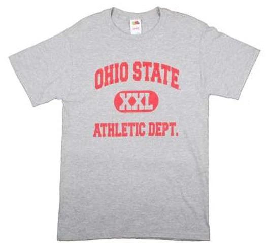 Ohio State University athletics t-shirt 4XL