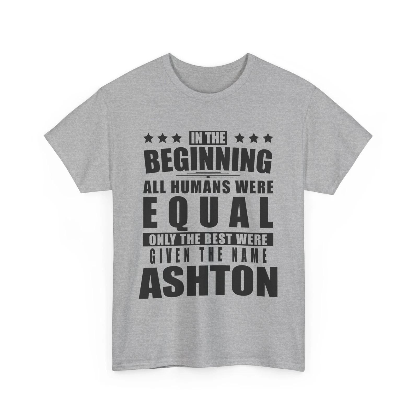 Name Ashton First Name Gifts - Funny Personalized Gift T-Shirt XL