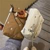 Cute Bow Makeup Bag With Zipper Girly Large Capacity Cosmetic Bag Portable Storage Bag Travel Makeup Toiletry Washing Pouch Gift