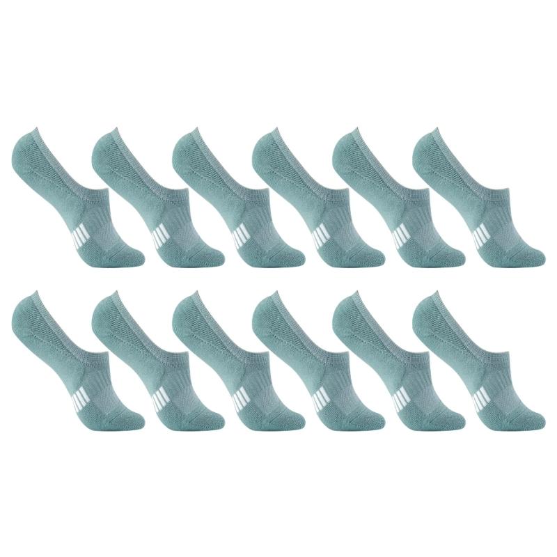 6 Pairs Invisible Trainer Socks for Women Men Breathable Ankle Length Low Cut Sneaker Boat Socks with Antislip Feature