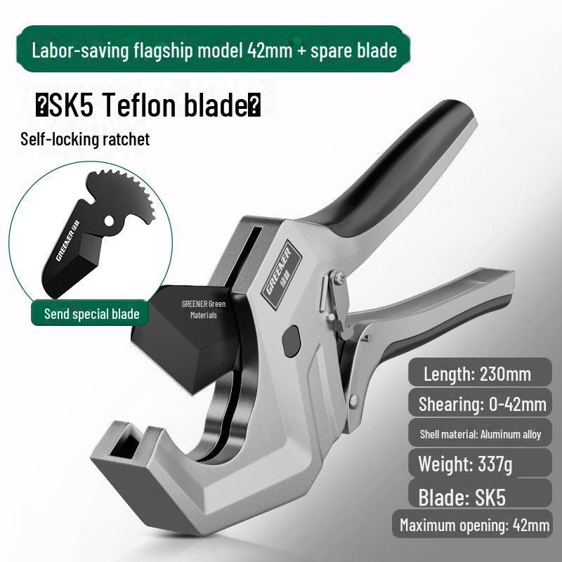 Green Forest PPR PVC Pipe Cutter - Quick Shear Cutting Tool