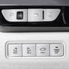 7-Piece Silver Aluminum Car Headlight Adjustment Button Stickers for Carnival