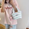 Chic Canvas Handbag For Women Trendy Summer Small Square Bag In Multiple Colors