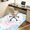 Office Rug Sanrio, Cinnamoroll Anti-Slip Rug, Machine Washable for Living Room, Bedroom, Office, Multiple Sizes, Bedroom Mat, Decorative Mat, Durable