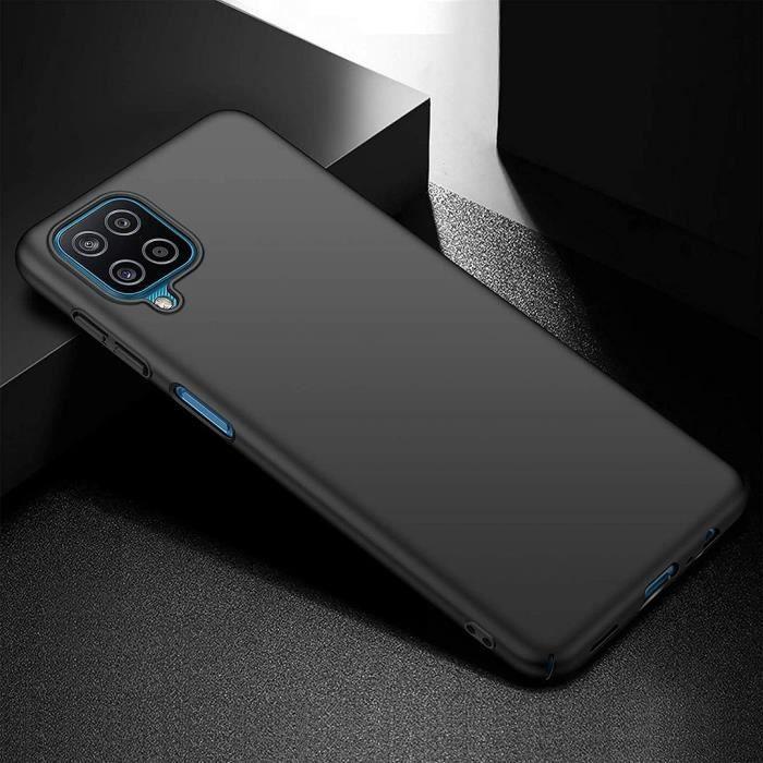 Coque pour Samsung A12 Anti Choc Silicone Noir Souple Haute Qualité Et Résistance
