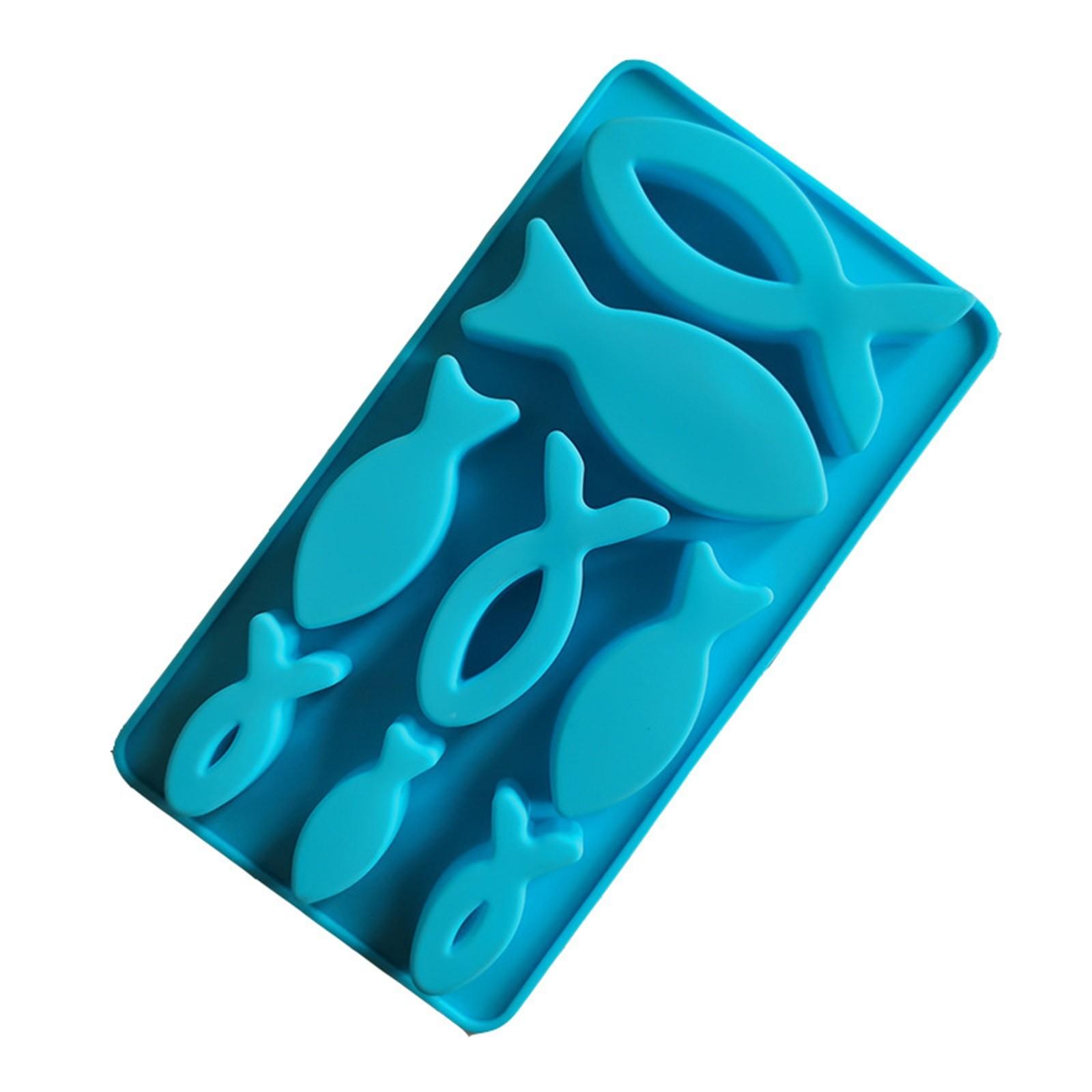 

Силиконовые формы для рыб для шоколадного торта, пудинга, мыла, эпоксидной смолы