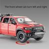 1/32 Dodge RAM MAMMOTH Pickup Toy Car Model Metal Diecast Off Road Vehicles Models Pull Back Shock Absorption Boys Best Gifts